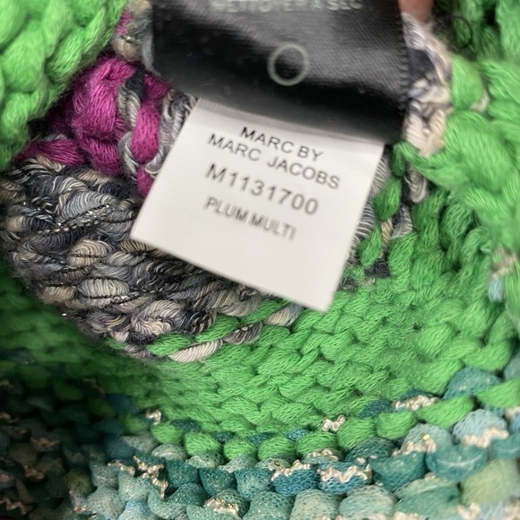 Marc by Marc Jacobs Womens Chunky Knit Sweater Size Large Oversized Artsy Cozy - Picture 16 of 16